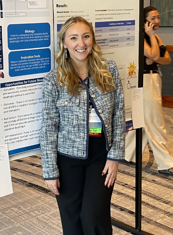 Student smiling for photo